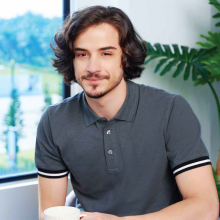 HC26 CVC Honeycomb Polo Shirt